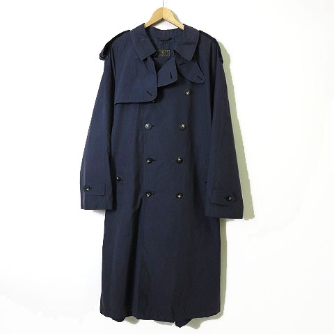 ラルフローレン Ralph Lauren チャップス Chaps コート トレンチコート ベルト付 長袖 ロング Ll 紺 ネイビー 大きいサイズ メンズ 068 ベクトルパーク