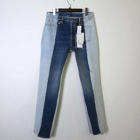 メゾンマルジェラ Maison Margiela 10 パンツ デニムパンツ リメイク 再構築 デニム 21aw ジーンズ ジーパン 31 デニムブルー 水色 タグ付 今季新作 国内正規品 美品 メンズ 068 ベクトルパーク メゾンマルジェラ Maison Margiela 10 パンツ デニムパンツ リメイク 再構築 デニム 21aw ジーンズ ジーパン 31 デニムブルー 水色 タグ付 今季新作 国内正規品 美品 メンズ 068 ベクトルパーク