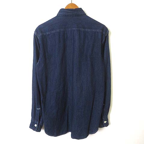 ユニクロ Uniqlo デニムシャツ シャンブレー 長袖 S インディゴブルー 美品 メンズ 068 ベクトルパーク ユニクロ Uniqlo デニムシャツ シャンブレー 長袖 S インディゴブルー 美品 メンズ 068 ベクトルパーク