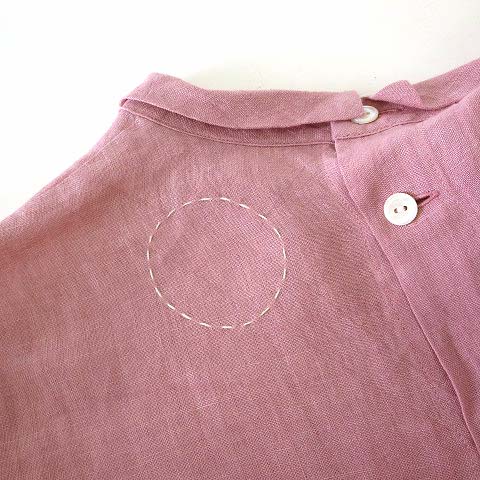 コズミックワンダー Cosmic Wonder アッシュペーフランス H P France ワンピース ロングワンピース Celestial Dress Lamp Harajuku 限定 麻 リネン 100 長袖 1 S ピンク 桃色 レア 希少 レディース 068 ベクトルパーク