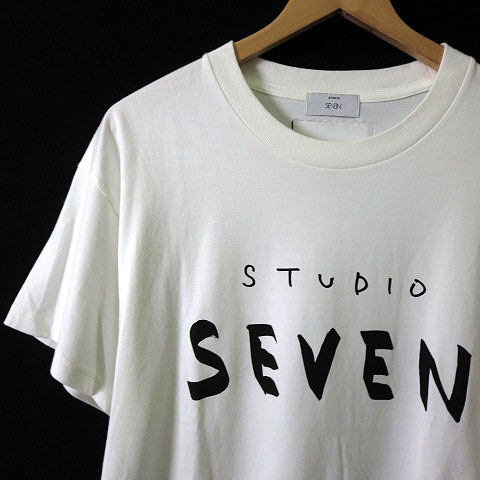 スタジオセブン STUDIO SEVEN Tシャツ ロゴ プリント ビッグシルエット 