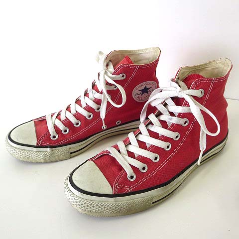 コンバース Converse オールスター All Star Hi スニーカー ハイカット シューズ キャンバス 26 5cm オレンジレッド 赤 くつ 靴 メンズ 068 ベクトルパーク