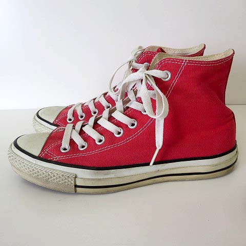 コンバース Converse オールスター All Star Hi スニーカー ハイカット シューズ キャンバス 26 5cm オレンジレッド 赤 くつ 靴 メンズ 068 ベクトルパーク