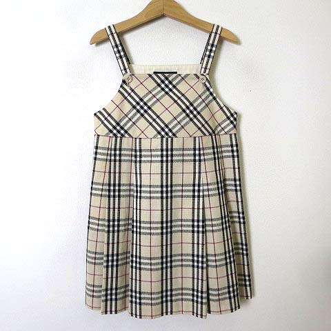 未使用品 バーバリー BURBERRY ワンピース ジャンパースカート ノバ  