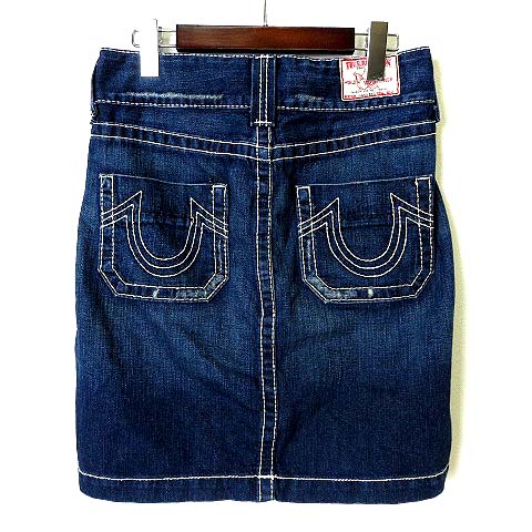 トゥルーレリジョン TRUE RELIGION スカート デニムスカート SAMMY BIG 