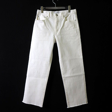 未使用品 23区 オンワード樫山 DENIM デニムパンツ ジーンズ ホワイト 