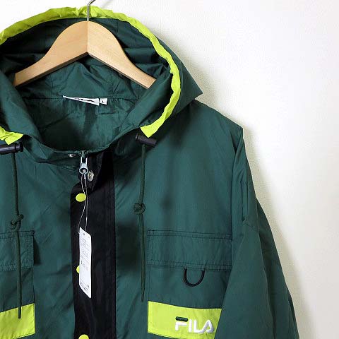 FILA マウンテンパーカー イエロー/ブラック