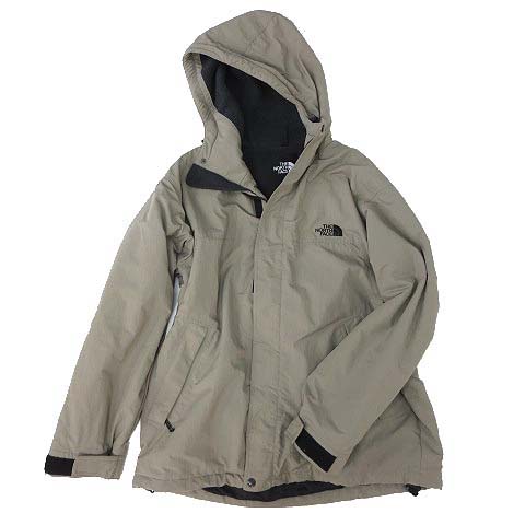 ザノースフェイス The North Face ジャケット マウンテンパーカー 中綿 ナイロンジャケット Buffa Jacket フード ジップアップ 裏ボア L カーキ ベージュ Np 国内正規品 メンズ 068 ベクトルパーク