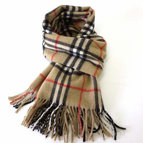 バーバリー BURBERRY マフラー カシミヤ 100％ PURE CASHMERE ノバ  