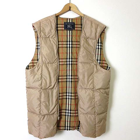 バーバリー BURBERRY ダウンベスト インナーダウン ノバチェック L 