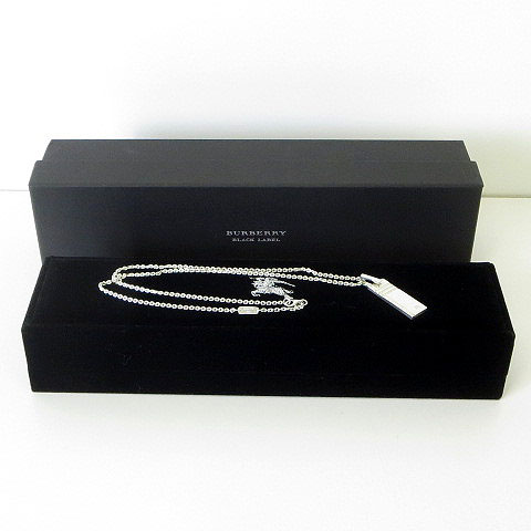 バーバリーブラックレーベル BURBERRY BLACK LABEL ネックレス  