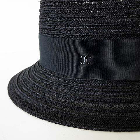 未使用品 シャネル CHANEL ハット ストローハット 帽子 ぼうし ココ 