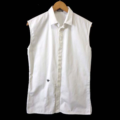 ディオールオム Dior HOMME シャツ ドレスシャツ ノースリーブ Bee 