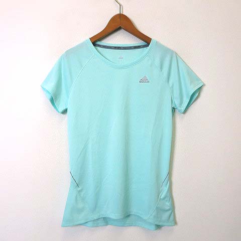 アディダス adidas Tシャツ カットソー スポーツウェア メッシュ ロゴ 