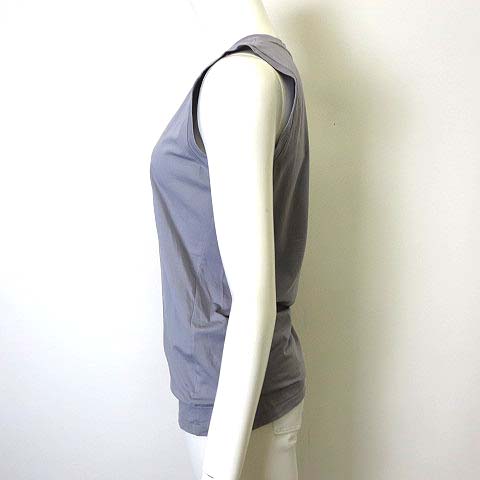 ユニクロ Uniqlo J ジルサンダー Jil Sander タンクトップ ストレッチ スーピマコットンt M グレー 美品 レディース 068 ベクトルパーク