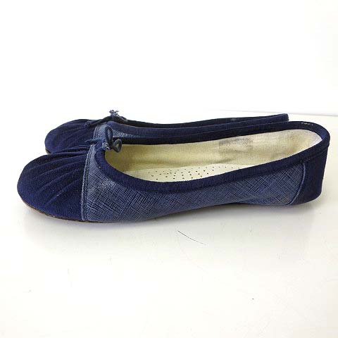 Repetto ネイビー バレエシューズ Repettoレペット／Cendrillon Babyサンドリオン・ベイビー