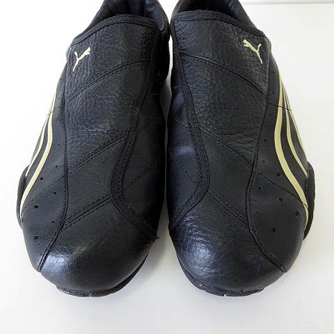 プーマ PUMA 忍 スニーカー シューズ スリッポン レザー 24.0cm