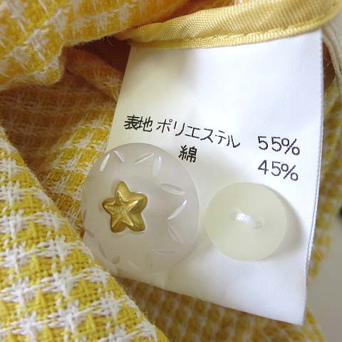 十仁プラザ Jujin Plaza ワンピース ジャガード チェック ハーフボタン 