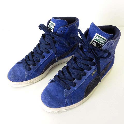 プーマ PUMA スニーカー スエード ミッドカット SUEDE MID 24.5