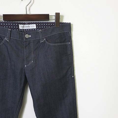 タケオキクチ Takeo Kikuchi Tokyo デニムパンツ ジーンズ テーパード スリム 裏総柄 L 3 青 ブルー メンズ 068 ベクトルパーク タケオキクチ Takeo Kikuchi Tokyo デニムパンツ ジーンズ テーパード スリム 裏総柄 L 3 青 ブルー メンズ 068 ベクトルパーク