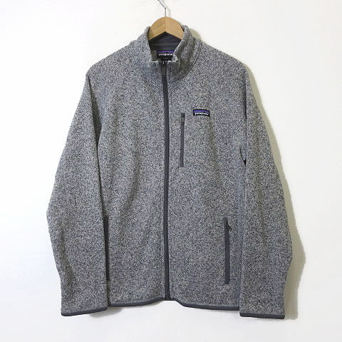 パタゴニア Patagonia ジャケット フリース ベターセータージャケット ロゴ ジップアップ 長袖 M グレー 国内正規品 美品 メンズ 068 ベクトルパーク