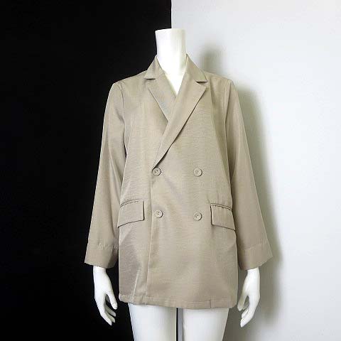 [ロペピクニック] ジャケット ライトソフトツイルジャケット レディース GDV12120 カーキ系(38) 38 SALE／60%OFFセットアップ対応⁄ライトソフトツイル