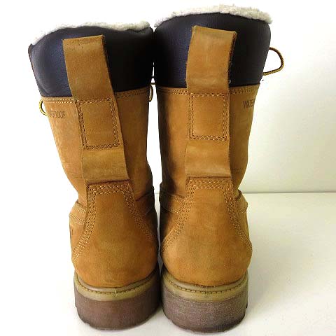 Timberland キャメル色 スエード ハイカットワークブーツ Timberland キャメル色 スエード ハイカットワークブーツ