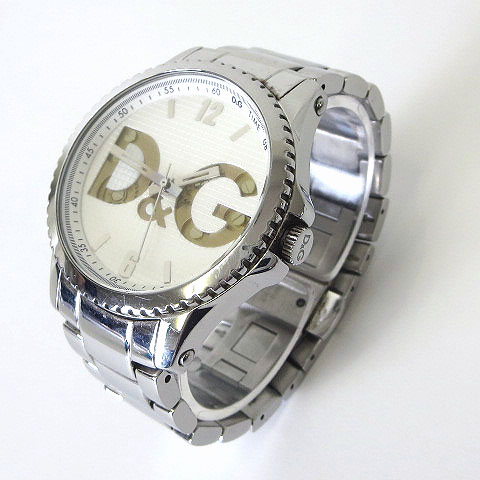 D&G ドルガバ ぎこち 時計 ブレスレット 稼働品