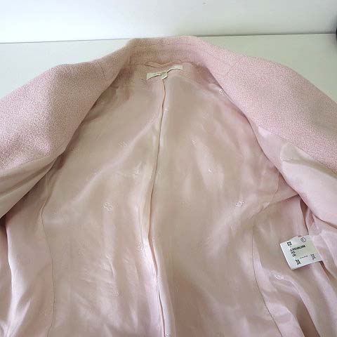エスカーダ ESCADA スカートスーツ 上下 セットアップ ツイード ウール 