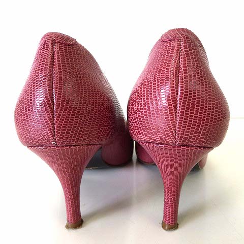 コールハーン Cole Haan Nike Air パンプス ハイヒール リザード 型押し 本革 レザー 7 5 ルージュ ピンク 24 5cm くつ 靴 シューズ レディース 068 ベクトルパーク