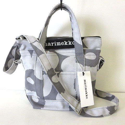未使用品 マリメッコ marimekko バッグ 2WAY トート ショルダーバッグ  