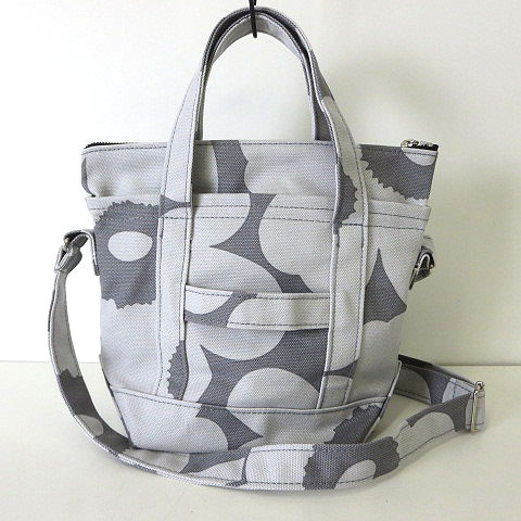 未使用品 マリメッコ marimekko バッグ 2WAY トート ショルダーバッグ  