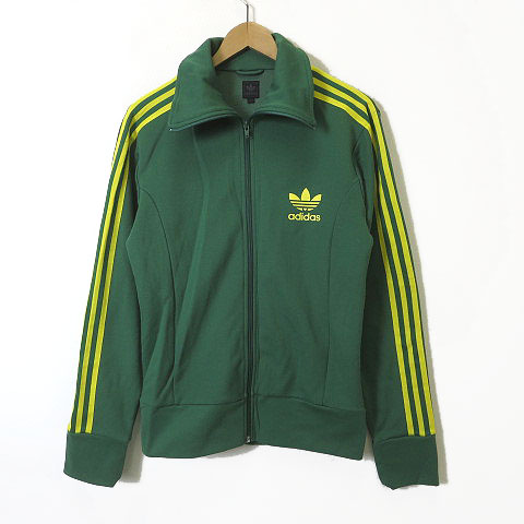アディダス adidas ジャケット ジャージ ロゴ トレフォイル プリント 3 