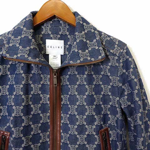 セリーヌ CELINE ジャケット デニムジャケット ブルゾン ライダース  