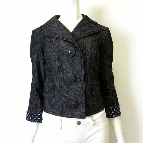 ルイヴィトン LOUIS VUITTON ジャケット デニムジャケット モノグラム  