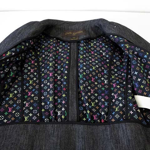 ルイヴィトン LOUIS VUITTON ジャケット デニムジャケット モノグラム  