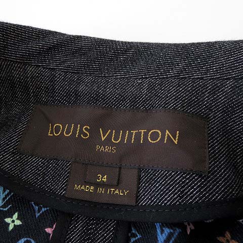 ルイヴィトン LOUIS VUITTON ジャケット デニムジャケット モノグラム 