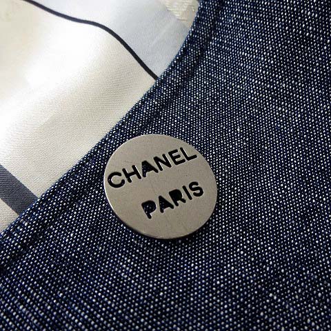 シャネル CHANEL IDENTIFICATION ジャケット ブレザー テーラード 00C 