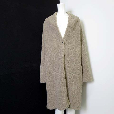 ダムフランク DAME FRANK 完売 ボア オーバー コーディガン コート 