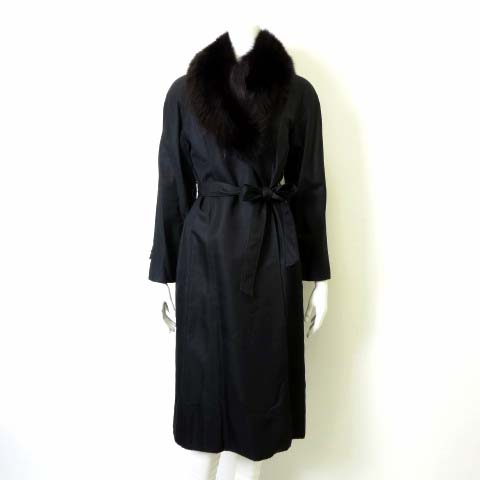 カネボウ Kanebo シルク SILK コート ロングコート シルク100 