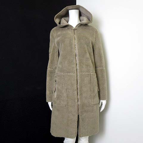 ザラ ベーシック ZARA BASIC コート ムートンコート フェイク ムートン  