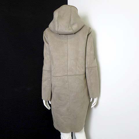 ザラ ベーシック ZARA BASIC コート ムートンコート フェイク ムートン  