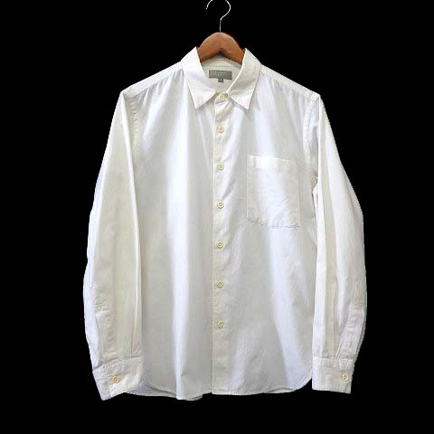 マーガレットハウエル 白シャツ ビッグカラー これぞ究極の大人の白