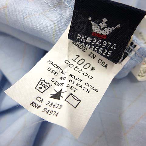 ステューシー STUSSY シャツ 紺タグ 90'S ヴィンテージ USA製 ボタン