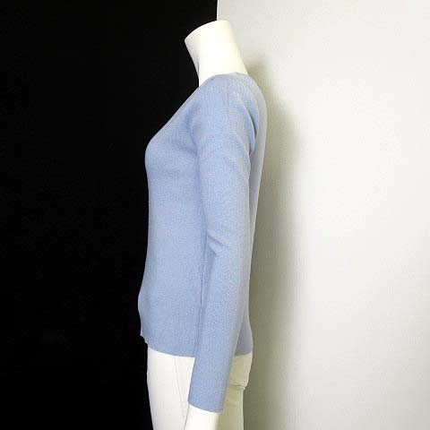 新品】NATURAL BEAUTY BASIC コーディガン ライトブルー シルク