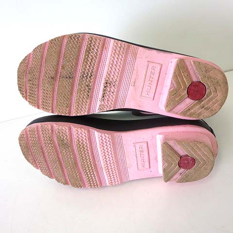 ハンター HUNTER レインブーツ 長靴 ショート ラバー サイドゴア 23.0