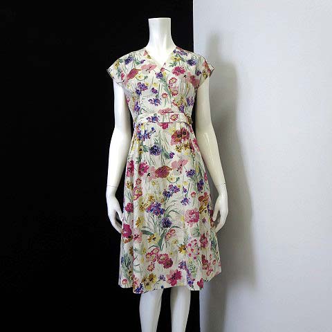 ロイスクレヨン LoisCRAYON ロングワンピース 花柄 レディース（Lois  