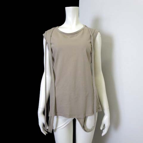 ヘルムートラング HELMUT LANG チュニック カットソー ノースリーブ 