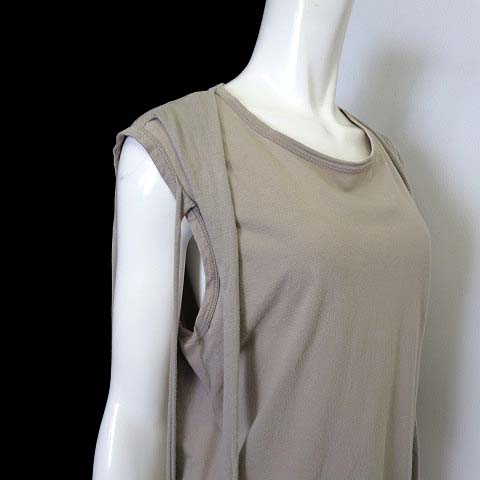 ヘルムートラング HELMUT LANG チュニック カットソー ノースリーブ 