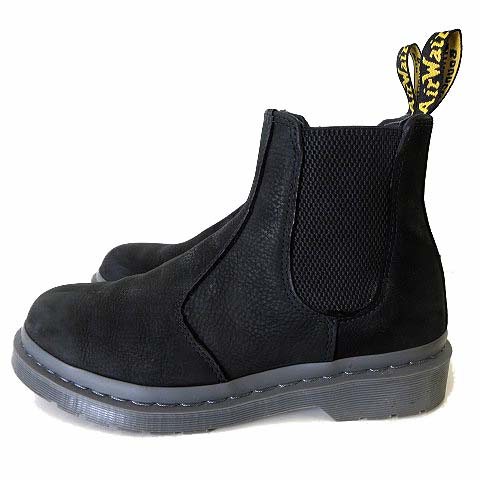 Dr. Martens くつろぐ ブラック サイドゴアブーツ 10US